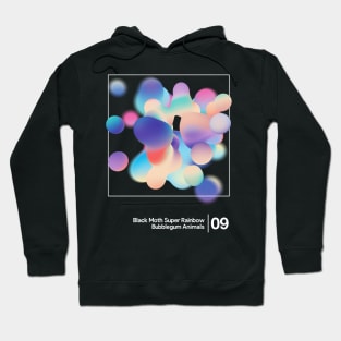 BMSR - Bubblegum Animals / Minimalist Style Graphic Design Hoodie